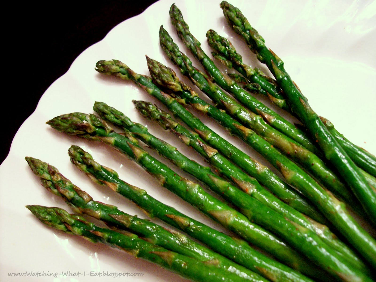Watching What I Eat asparagus