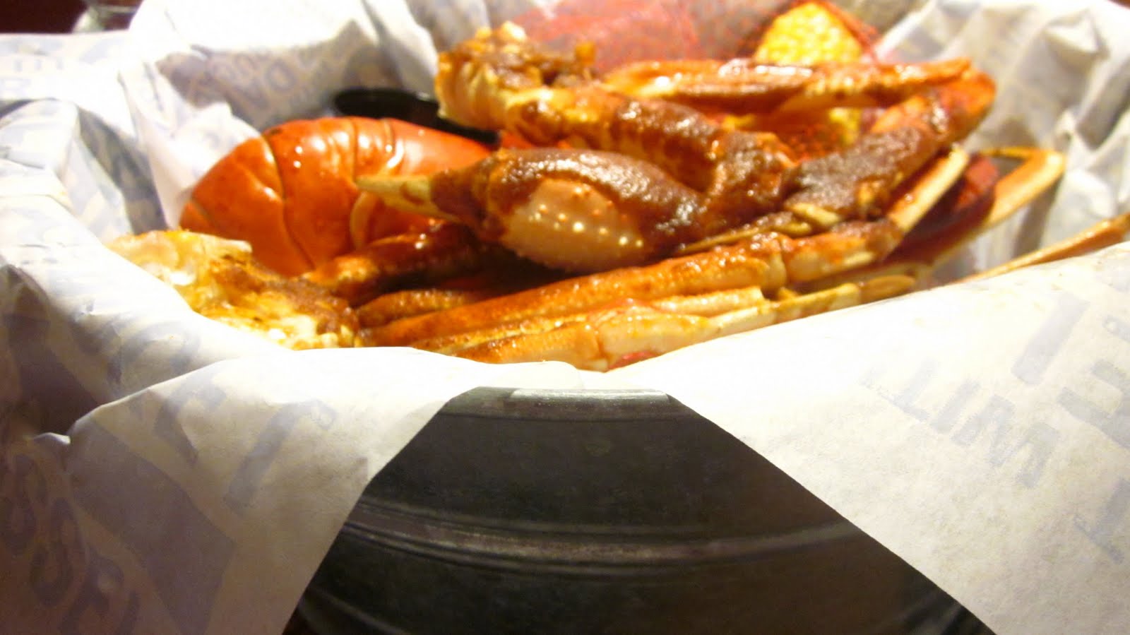 My Kitchen Diary Καβούρια και θαλασσινά / Joe's Crab Shack (Pittsburgh