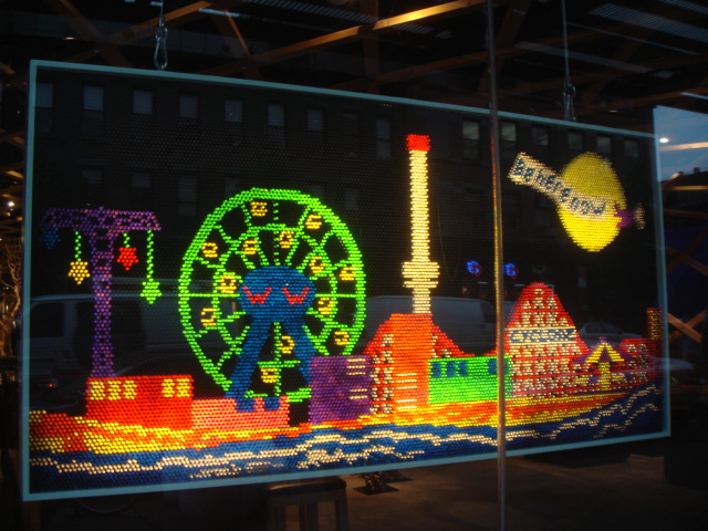 lite brite making things with light