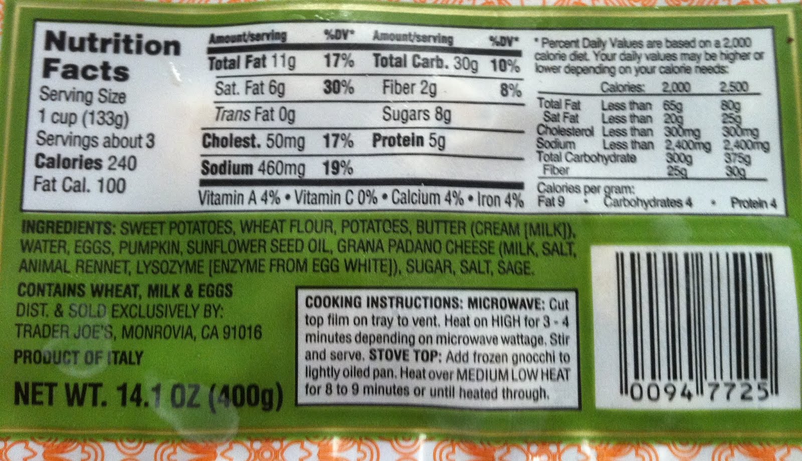 What's Good at Trader Joe's? Trader Joe's Sweet Potato Gnocchi