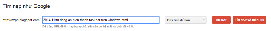 Cách để Google index bài viết trong vòng 3 phút Cách để Google index bài viết trong vòng 3 phút