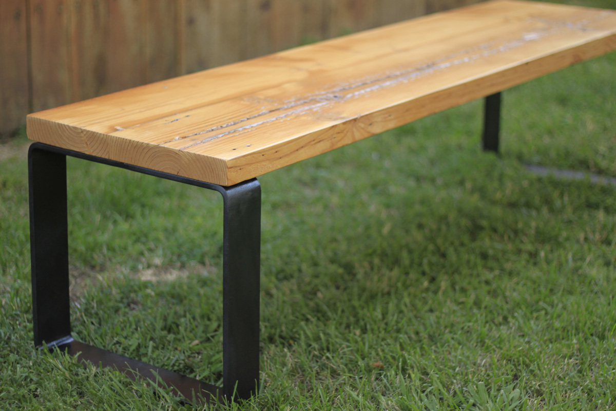 Arbor Exchange Reclaimed Wood Furniture Reclaimed Wood Bench with