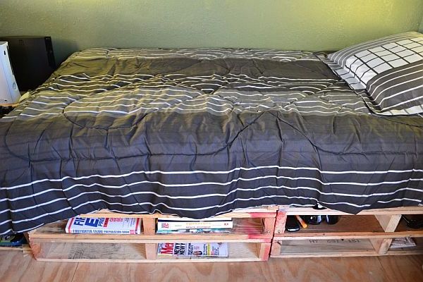 pallets bed