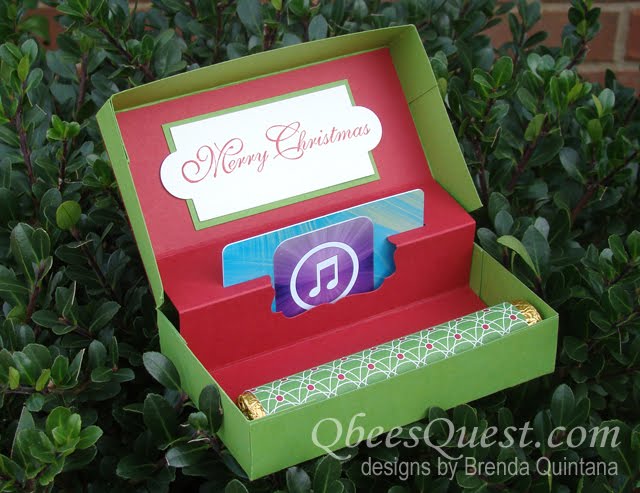 Qbee's Quest PopUp Gift Card Box Tutorial