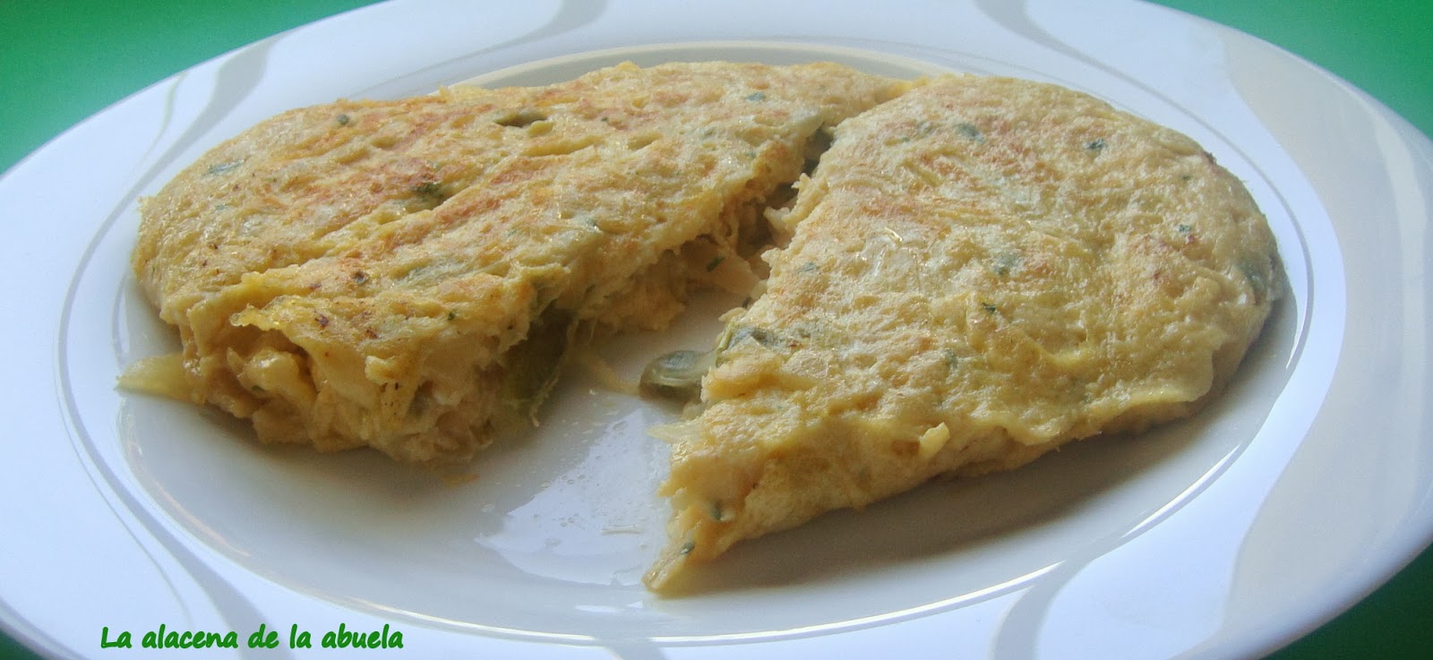 La alacena de la abuela Carmen TORTILLA DE BACALAO ESTILO SIDRERÍA