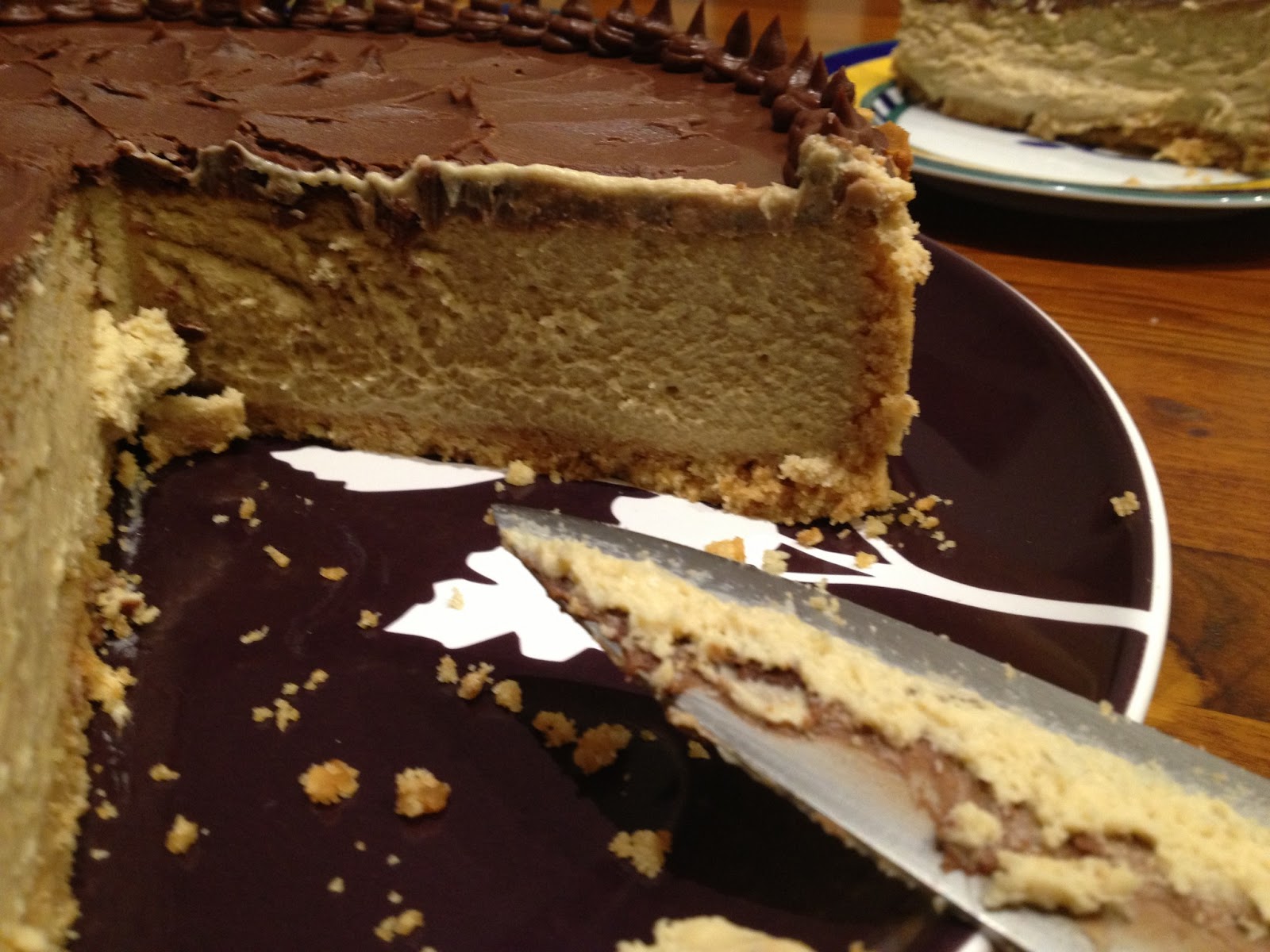ChickaMicka Halva and Coffee Cheesecake