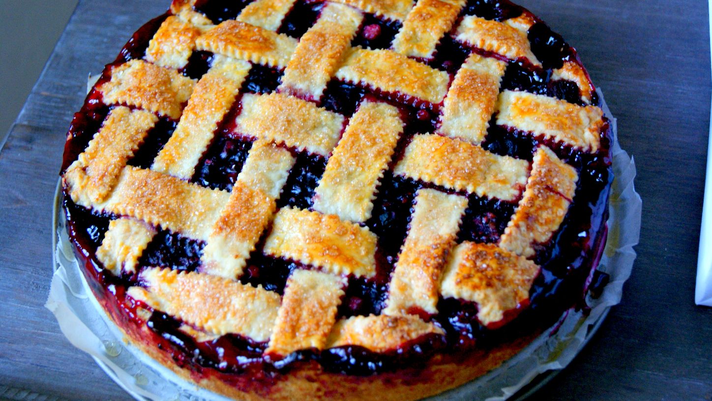 Wild berry pie Fleur d'oranger, Masala & Co..