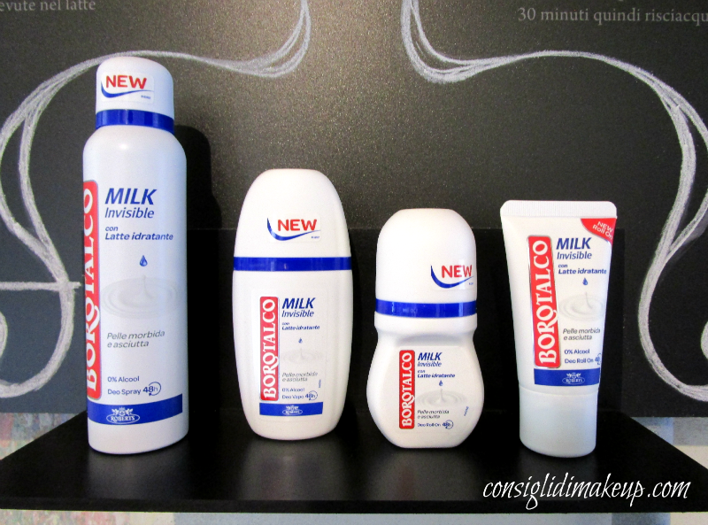deodoranti borotalco milk al latte idratante