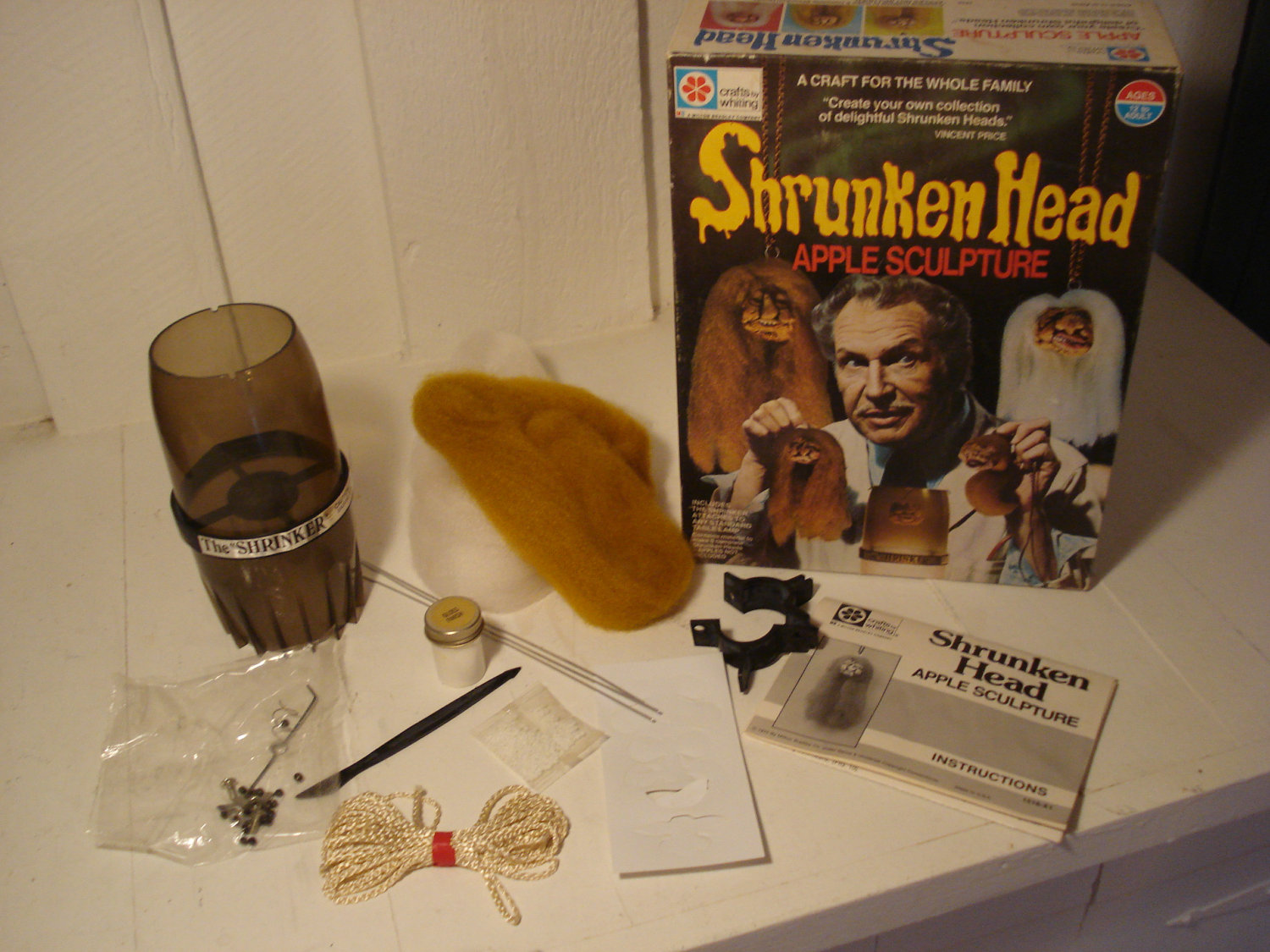 Image result for shrunken head kit vincent price