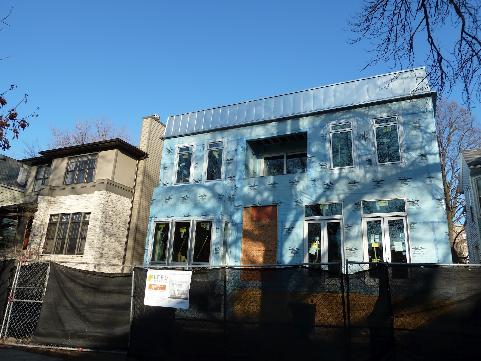 The Chicago Real Estate Local Update Monster house, new condos on prime North Seeley in