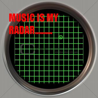 Music is my Radar: