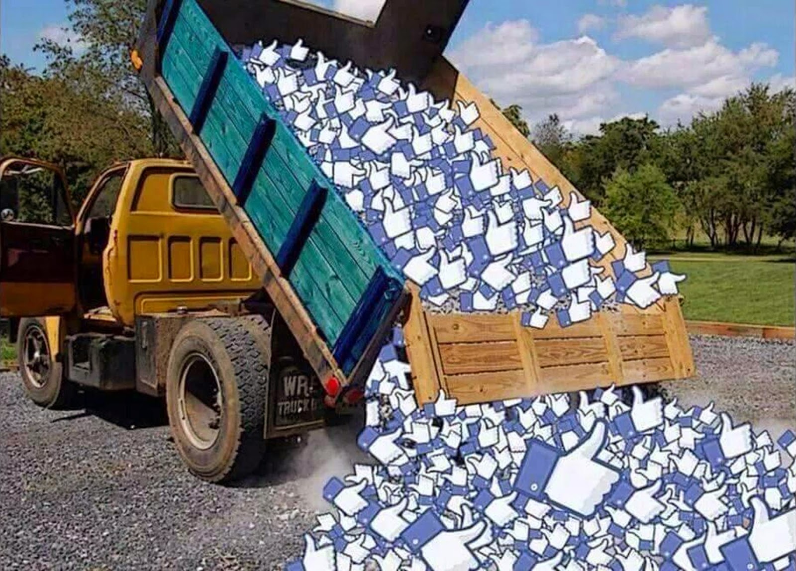 Welcome: Facebook LIKES ~ a Truck Load