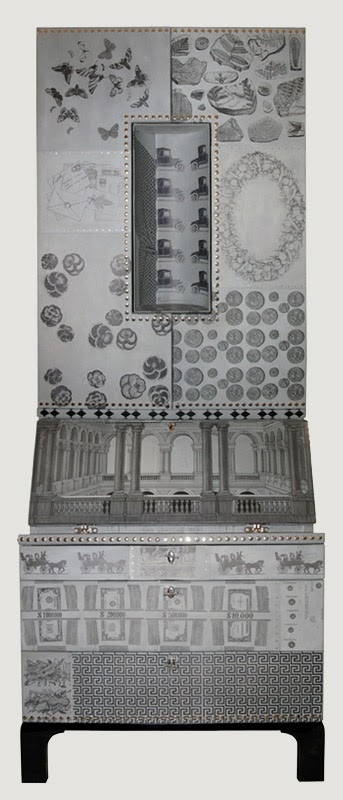 loveisspeed.......: Piero Fornasetti House and furniture...lovely!