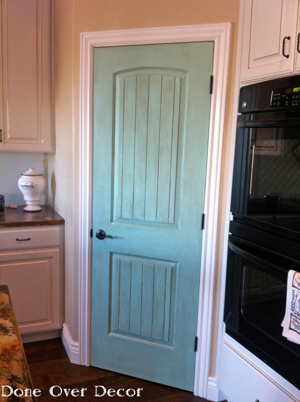 A Painted Nest: House Project | Painted Pantry Door