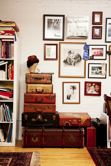 Las ideas más geniales para ti y para tu casa!: Maletas VINTAGE, ideas