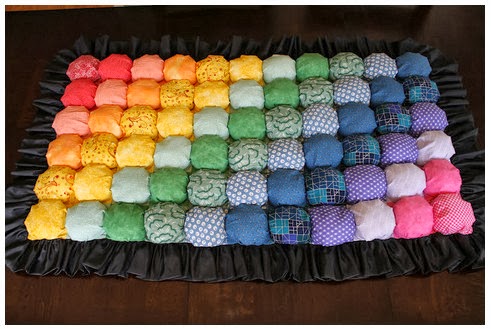 Cómo hacer un tapete de juegos para bebé ~ Portal de Manualidades