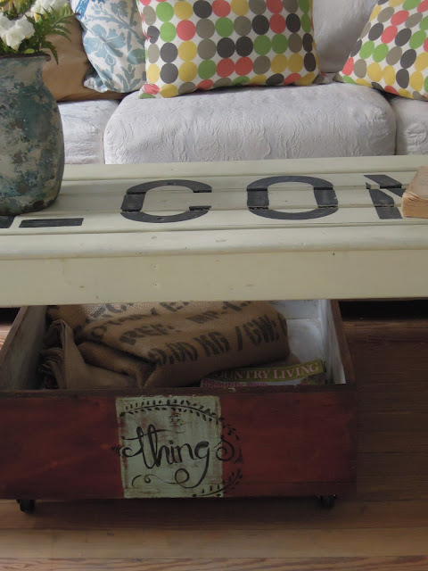 MC Vintage Tienda: GRAN CAJÓN CON RUEDAS