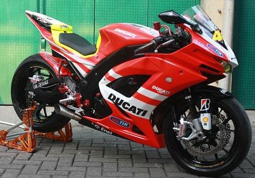 10 Gambar Modifikasi Motor Kawasaki Ninja 250