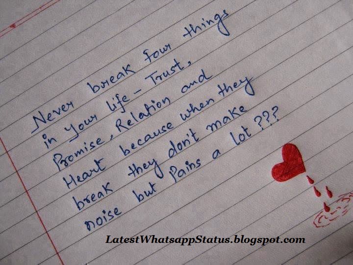 Simple TrustBreak statuses and quotes Whatsapp Status Quotes