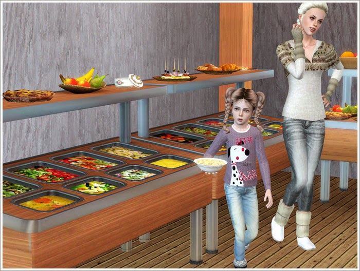 My Sims 3 Blog Buffet Tables by Severinka