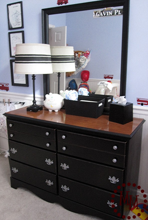 Dresser & Lamp Makeover The Scrap Shoppe