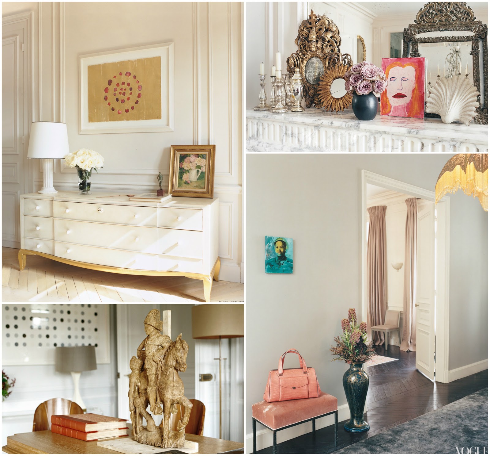 Sacred and Profane Designs L'Wren Scott's Paris Apartment