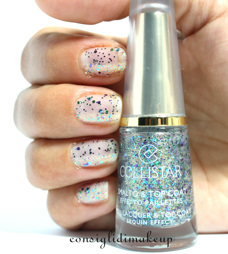 Smalto & Topcoat Effetto Pailettes n. 642 Coriandoli Rosa collistar