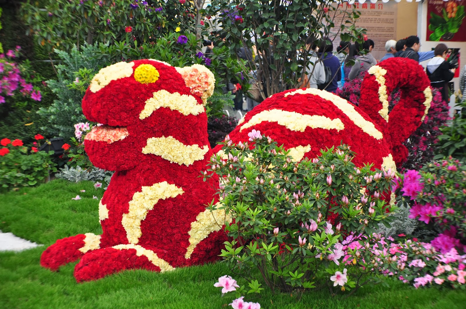 Hong Kong Flower Show 2011 at Victoria Park Hong Kong Trip Day 3