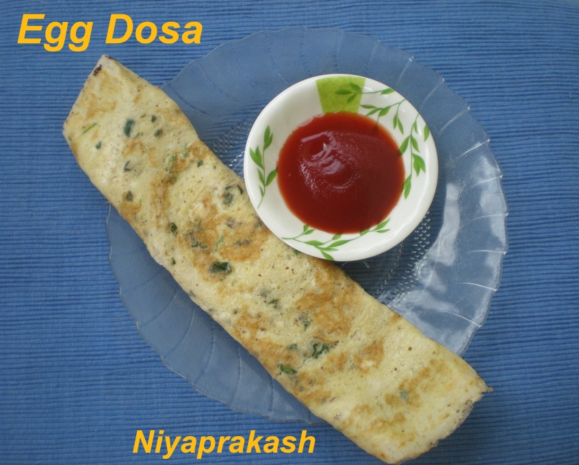 Niya's World Egg Dosa