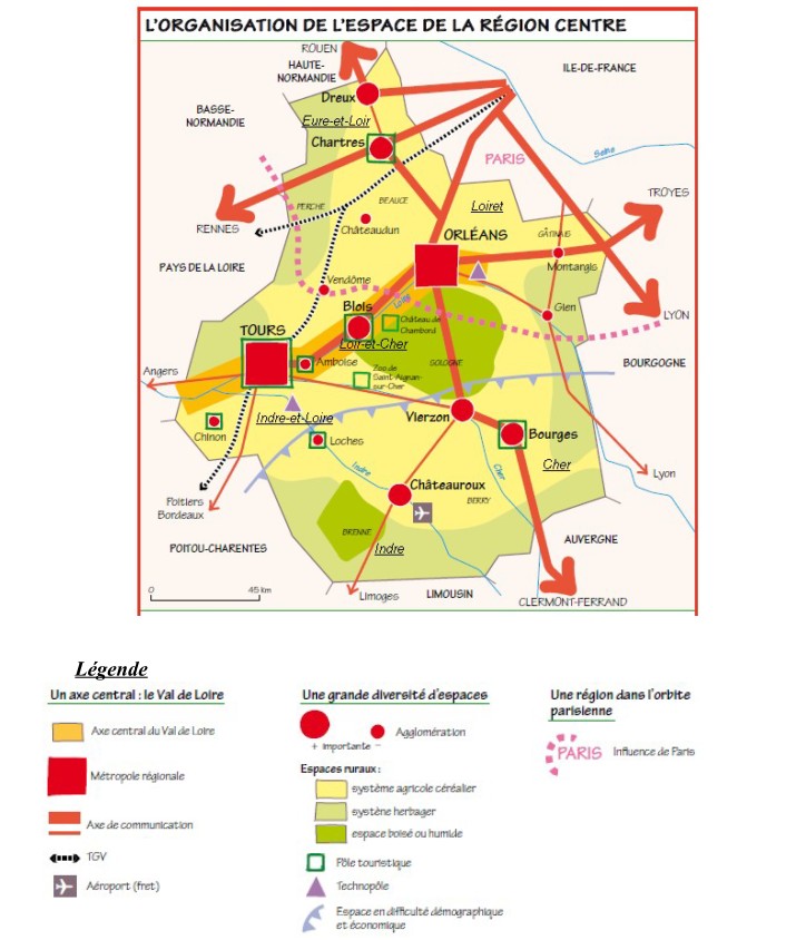 Region Centre JungleKey.fr Image