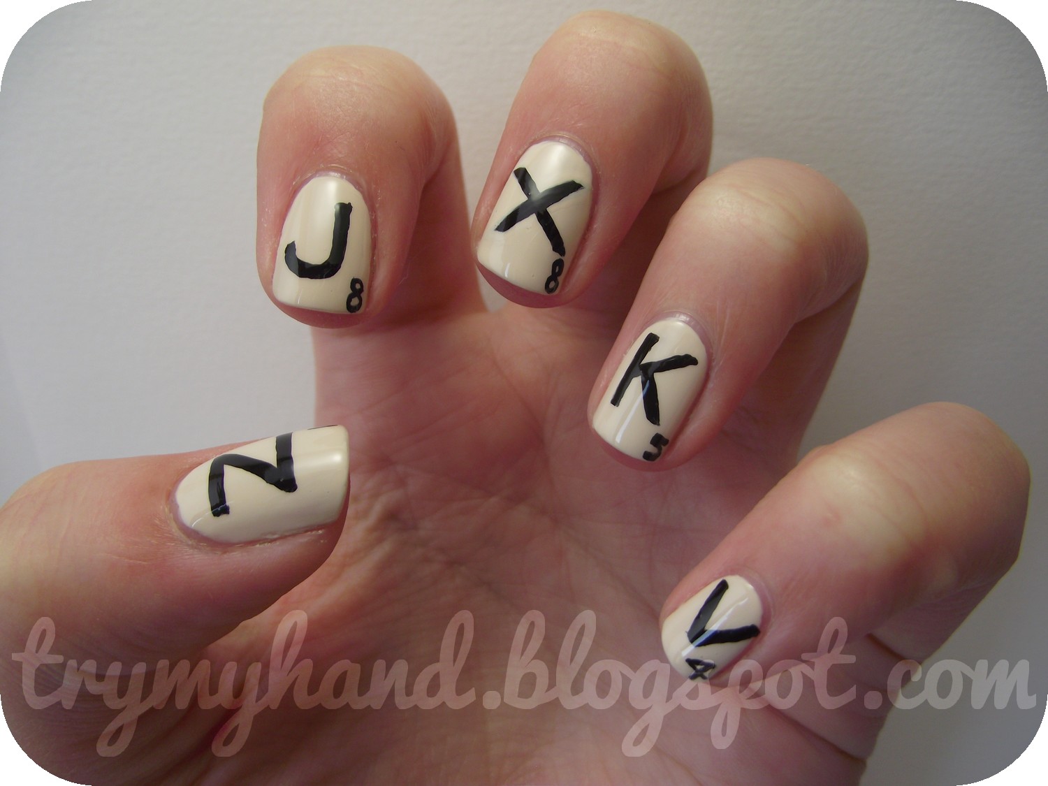 3. Lettering Nail Art Decals - wide 6