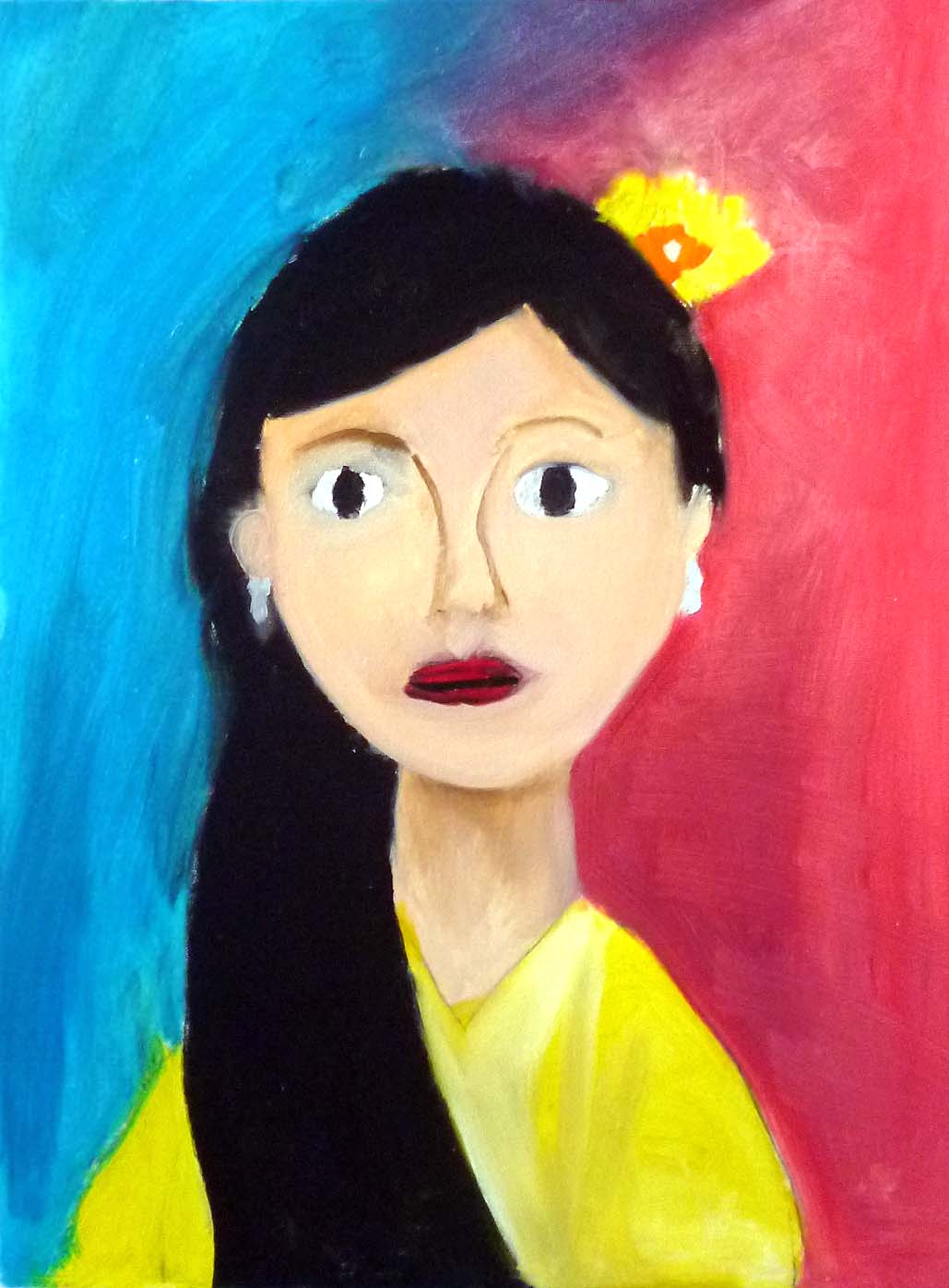 Painting Class at Villa Cinta Sanur Bali: Sanur Painting Class July