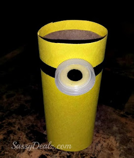 minion toilet paper roll craft