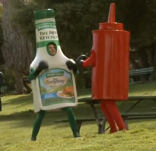 The Ethical Adman Ranch Dressing Vs. Ketchup Battle of the lowbrow condiments