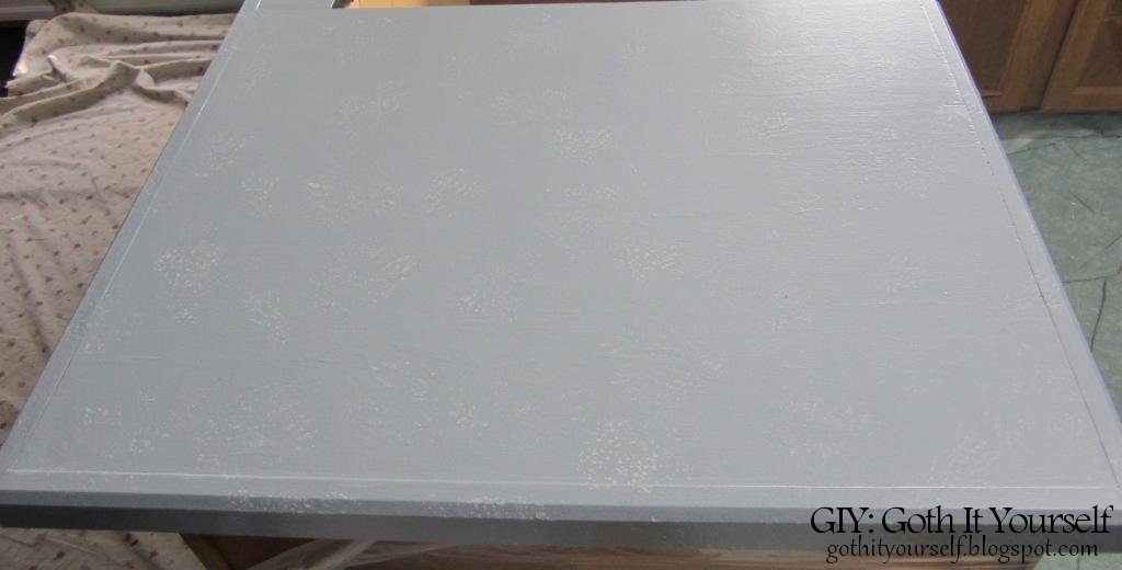 GIY Goth It Yourself Kitchen Makeover Faux Granite Counter