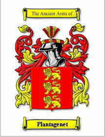 Ancient Arms Of Plantagenet