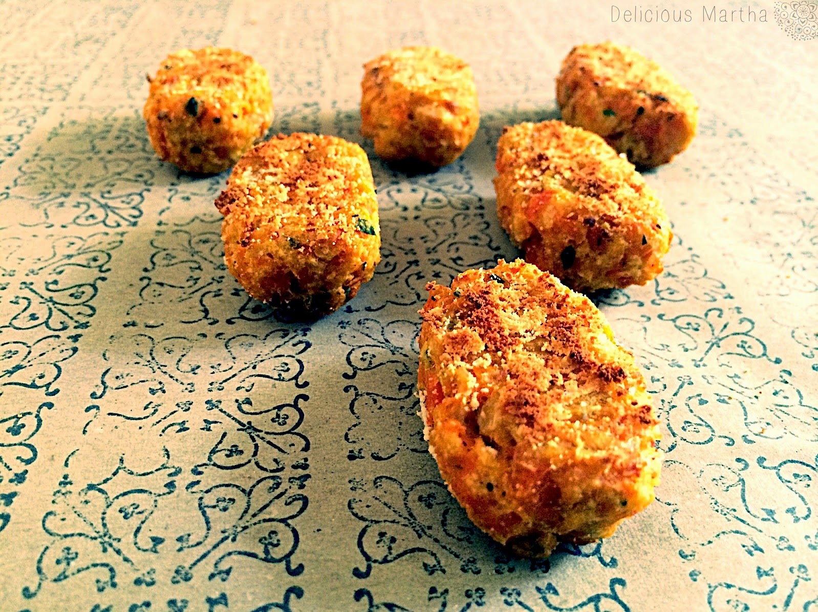 Carrot croquettes (bocados de zanahoria)