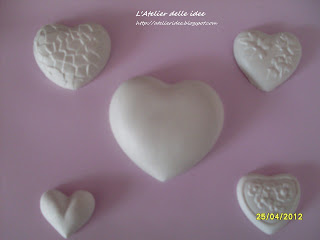 gesso e polvere di ceramica