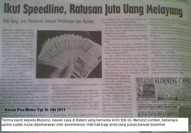 koran Pos metro Batam