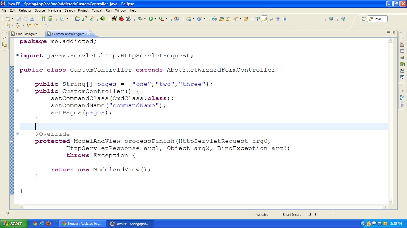 Different Controllers in Spring Addicted to JAVA