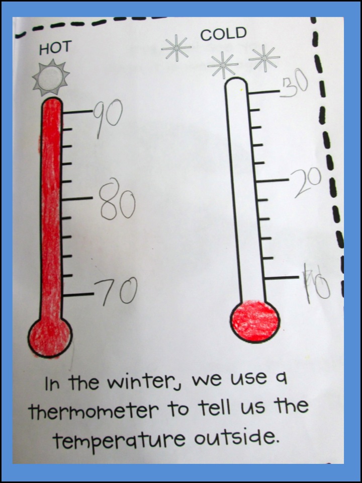 A Little Thermometer Science and the Winner of my (tiny) Giveaway Love Those Kinders