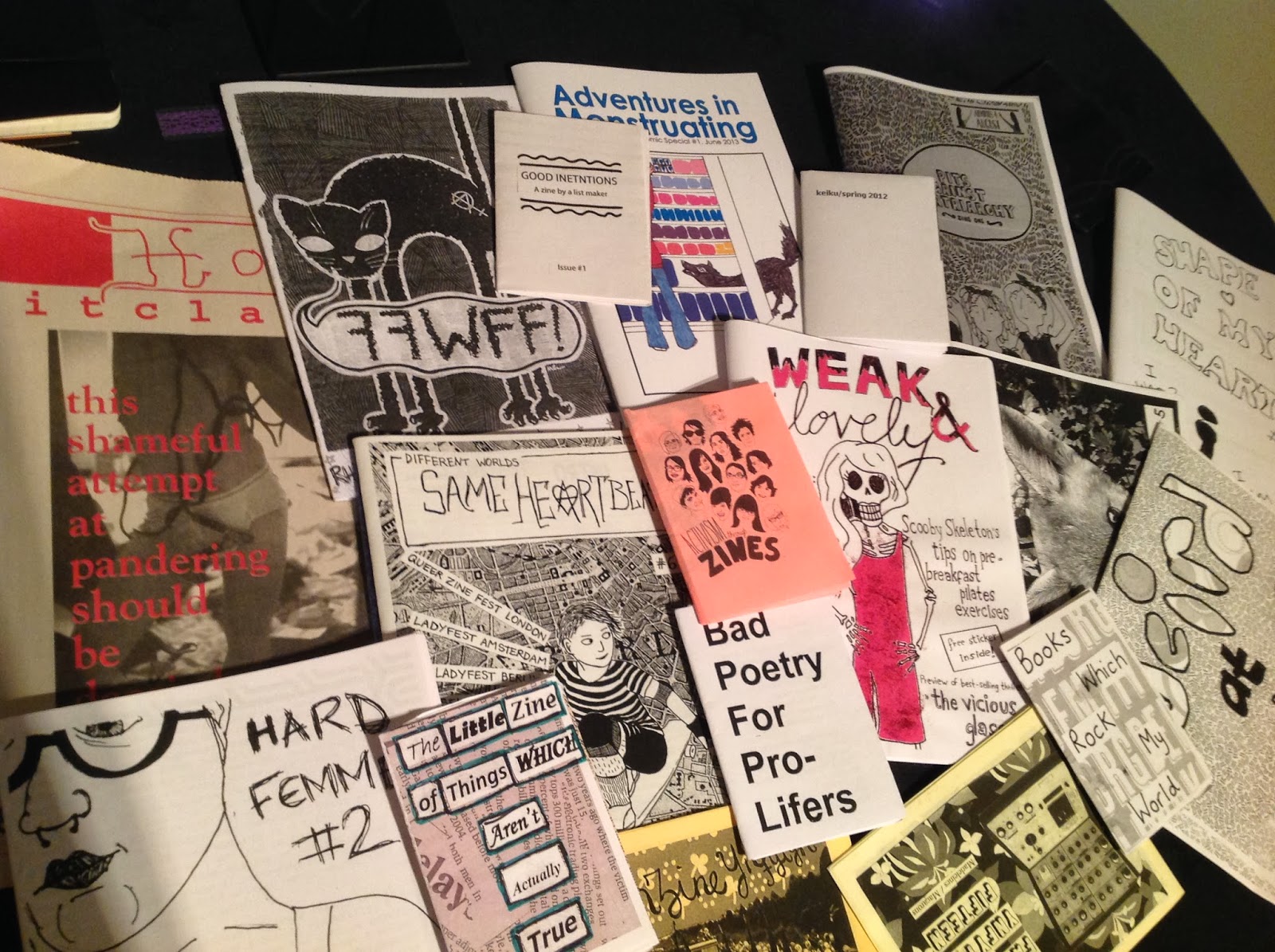 Spill The Zines! Zine Reviews Queer Zine Fest London Edition!