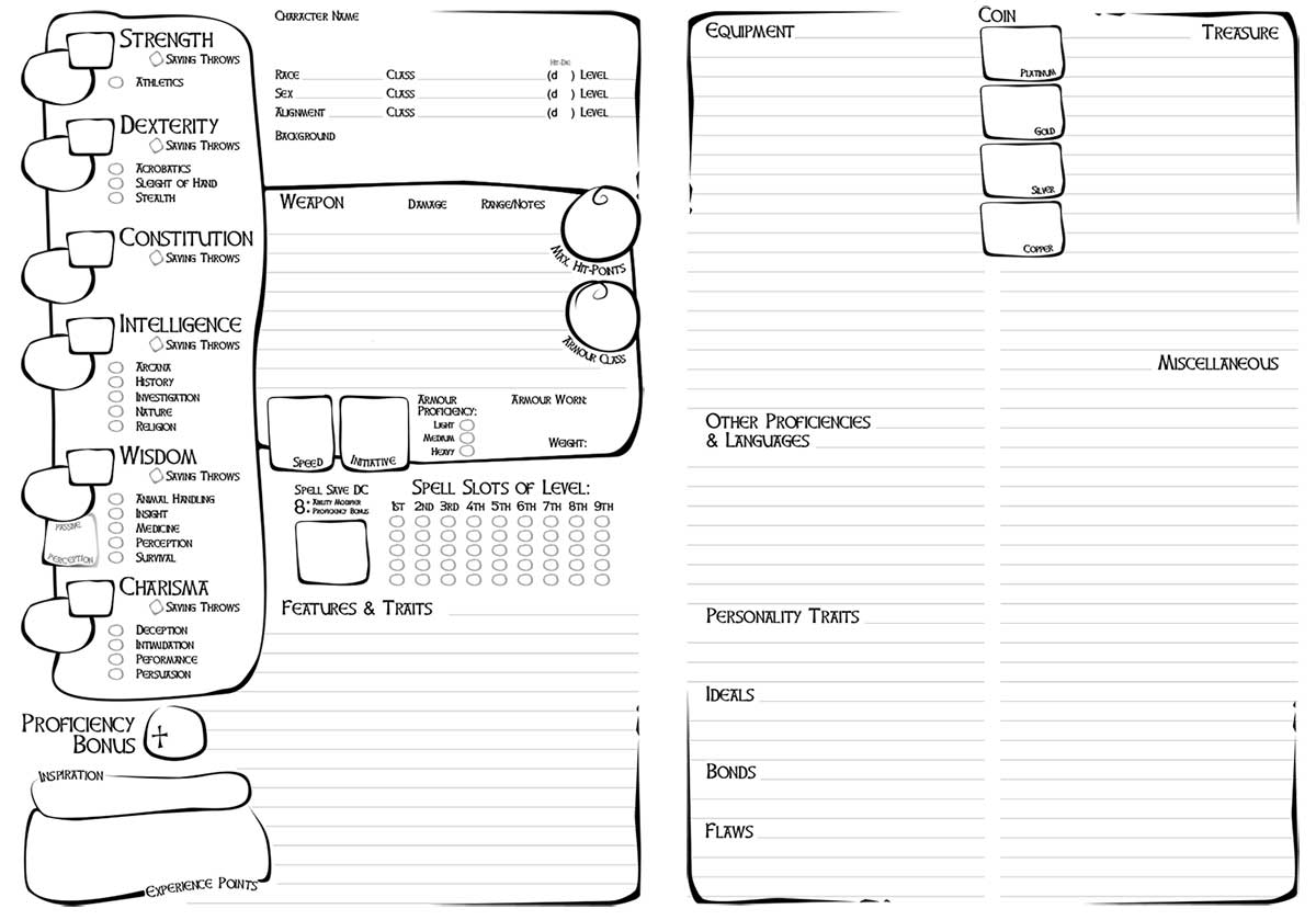 5e character builder pc free