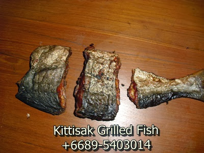grilled fish, Grilled Pangasius, Pangasius, Smoked, ปลาย่าง, ปลาสวายย่าง, ปลาสวายรมควัน,Dried Fish,Catfish