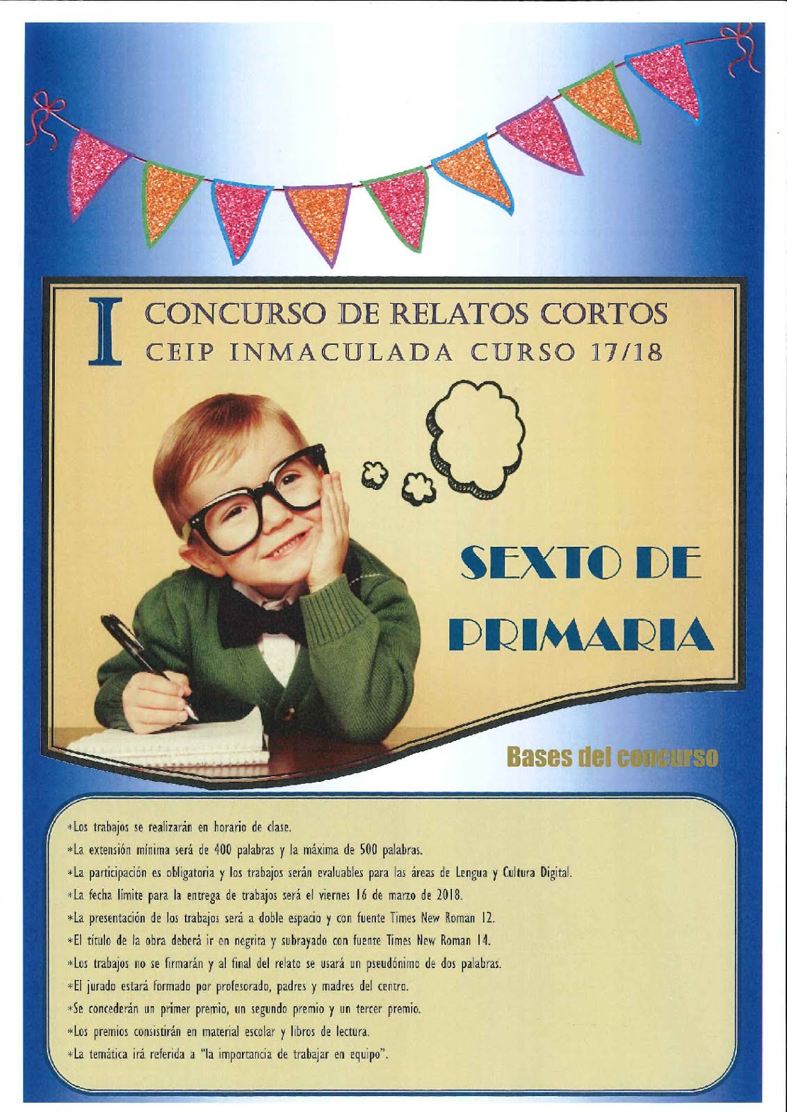 I CONCURSO RELATOS CORTOS