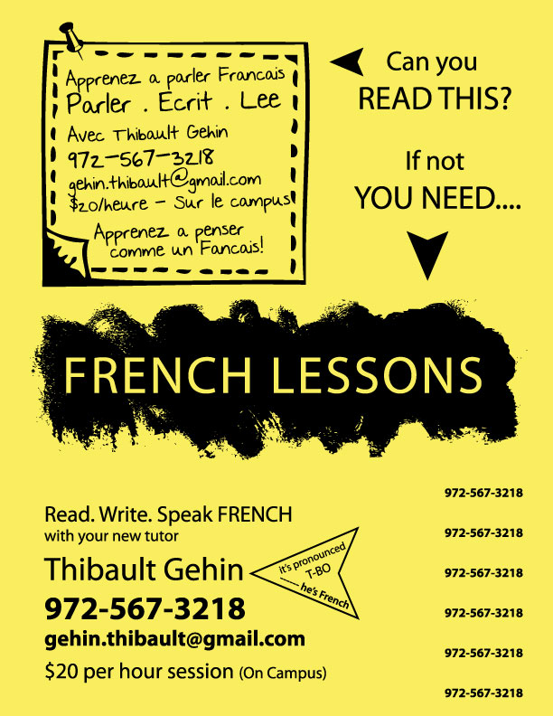 the ink well french lessons flyer flyers french lessons