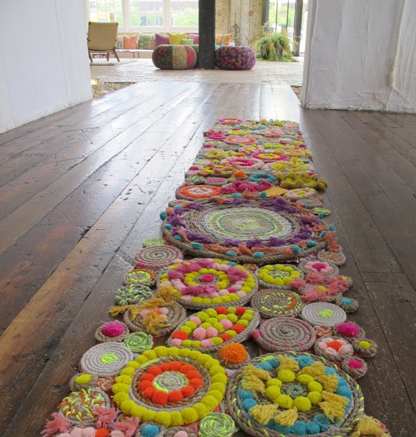 The Wool Acorn DIY Handmade Rug +Tutorial