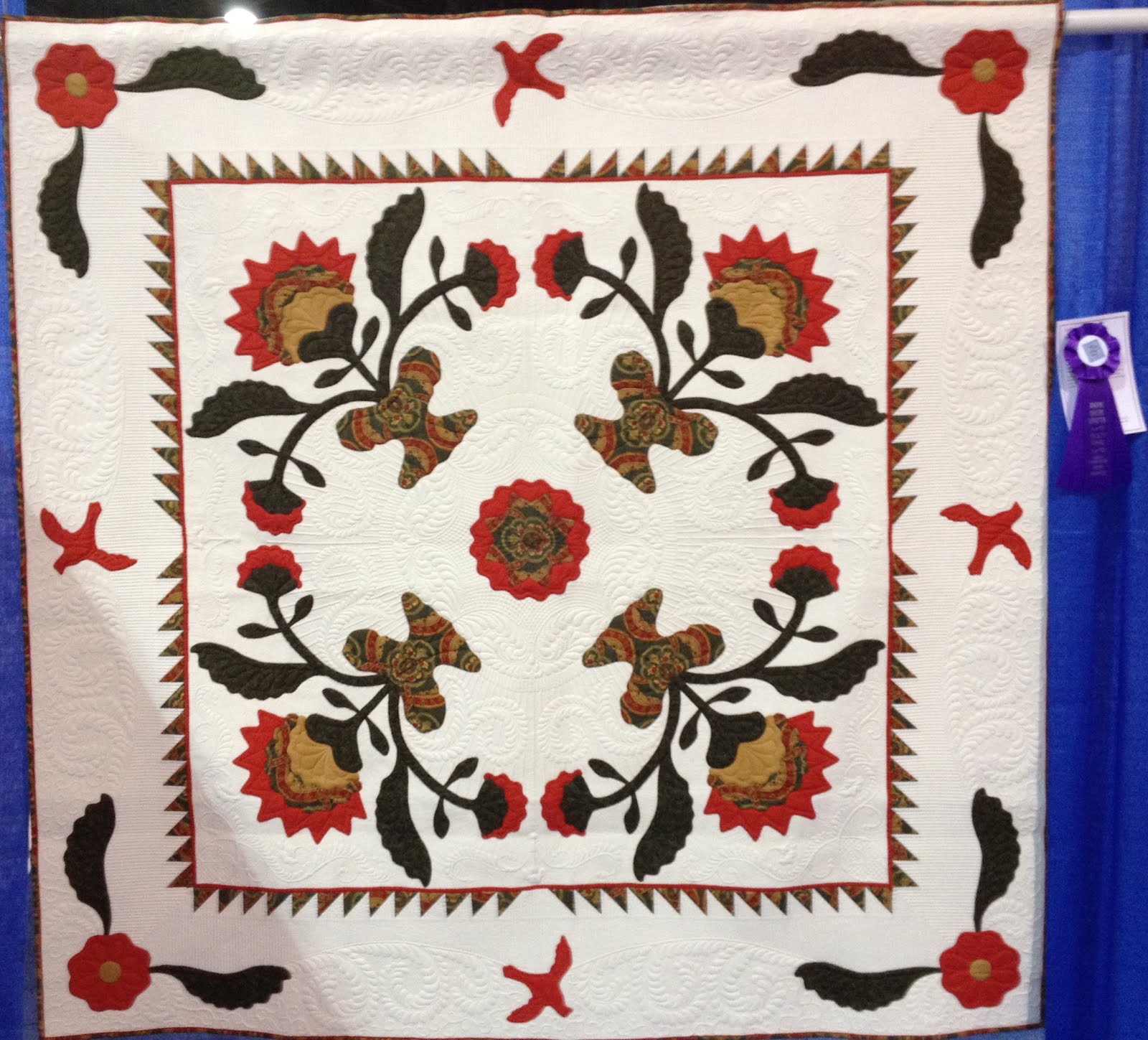 Rosthequilter, quilting is my sanity……. Machine Quilting Exposition