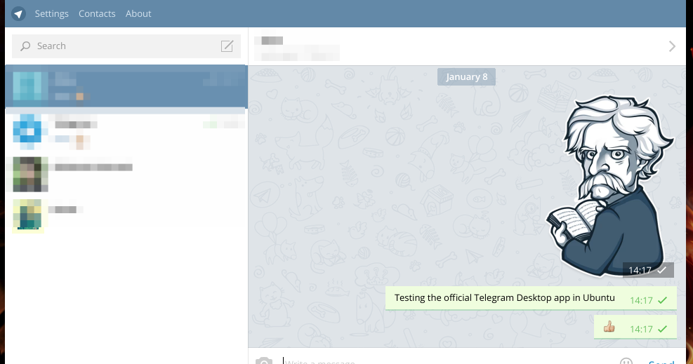 telegram for ubuntu