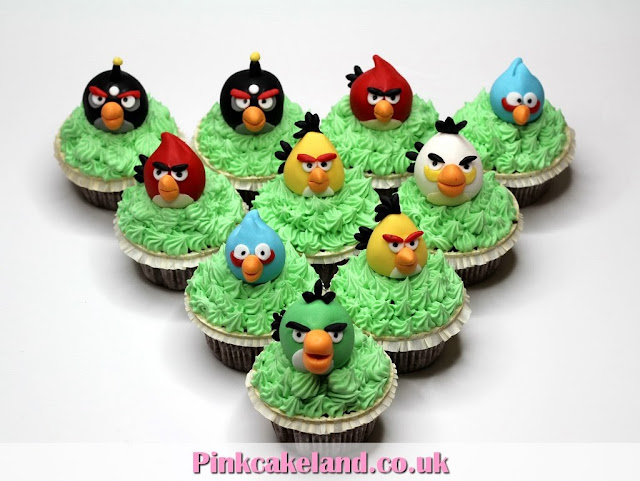 Angry Birds Cupcakes in London